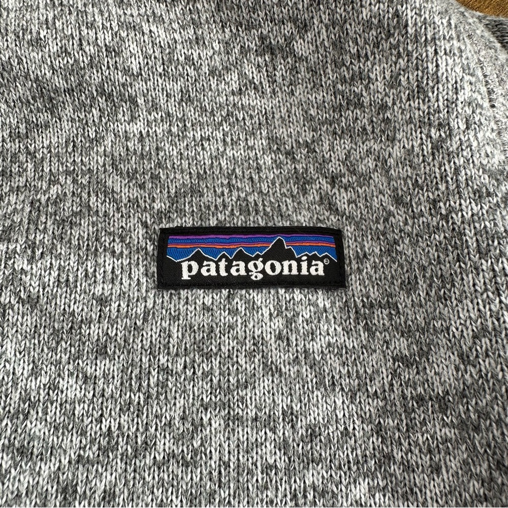 Patagonia Women’s Better Sweater Quarter Zip Fleece Light, Gray Heather, Large - Picture 8 of 16